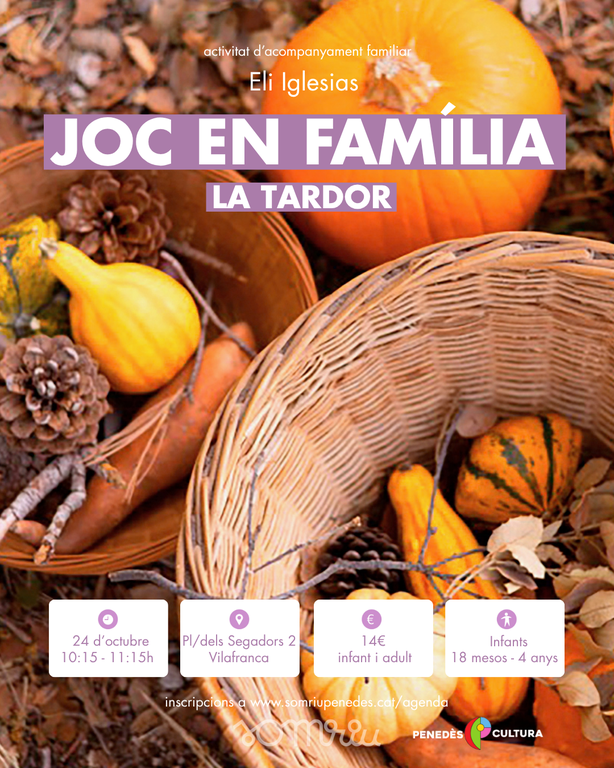 JOC EN FAMÍLIA - LA TARDOR